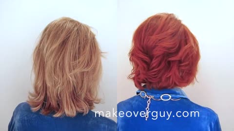 MAKEOVER: Vibrant Red, by Christopher Hopkins,The Makeover Guy®
