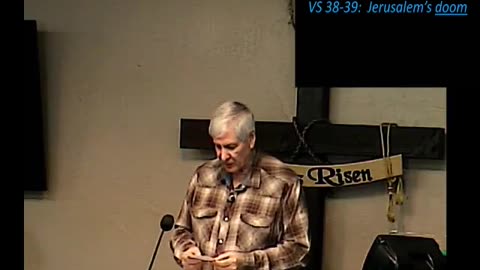 2024-02-25 HDBC-When Christ Removes His Favor-Matt 23:34-24:2 Pastor Mike Lemonsastor Mike Lemons