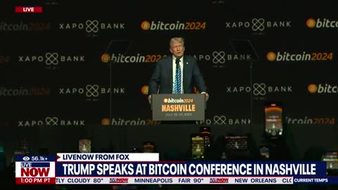Secret Service delayed Donald Trump #bitcoin conference speech in Nashville | LiveNOW from FOX