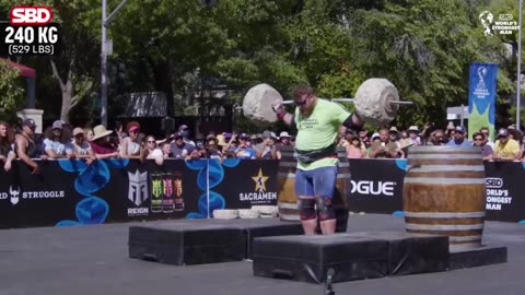 New World Record Set at the 2022 SBD World's Strongest Man Competition