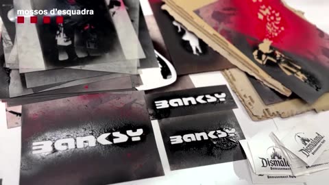 Spanish police uncover Banksy fakes workshop