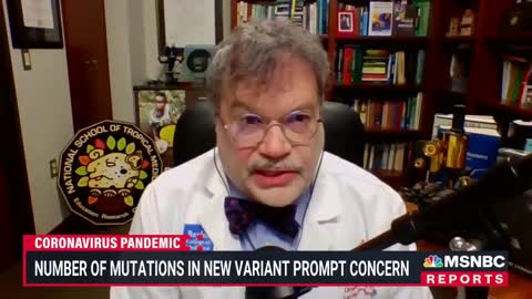 Creepy MSNBC 'expert says vaccinate the world 3 times in under a minute!