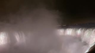 Niagara Fall At Night