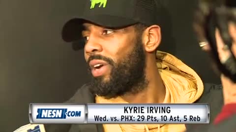 Kyrie Irving On Celtics Loss To Suns, Caring About Each Possession