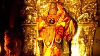 In India Kolhapur's Mahalaxmi God