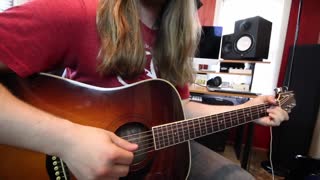 Using Percussive Stumming On Acoustic Guitar