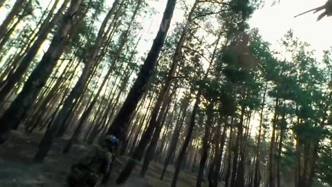 Ukrainians Battling Russians in the Forests of Kharkiv Oblast(Incredible Footage)