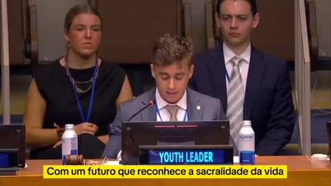 Brazilian Youth Leader Speech at United Nations Headquarters