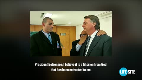 Brazilian president Jair Bolsonaro calls defending the unborn a 'mission from God'