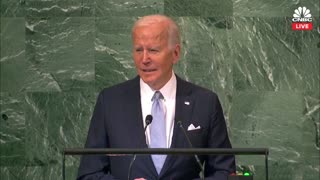 NOT AT THE UN, JOE!!!😂😂😂