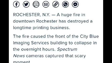 Rochester NYC fire
