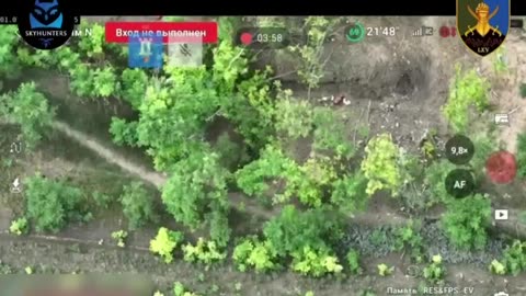 Ukrainian Drone is Flash Fried by Insane Detonation After Hiring a Russian Ammunition Dump