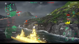 Pan Spatial REDRUM - Best Ship for online match with 5 kills - Modern Warships