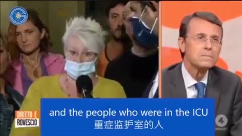 Italian nurse tells the truth it's the vaccinated in the hospital