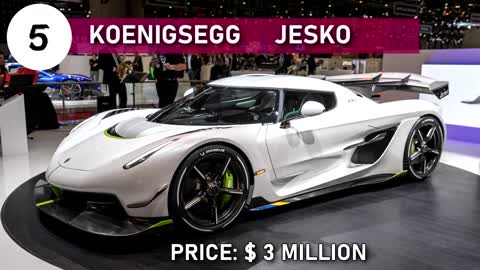Worlds Top 10 Most Expensive Cars 2021
