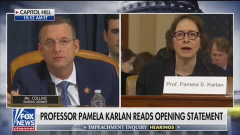 Pro-impeachment law professor blows up at Collins after he questions her bias