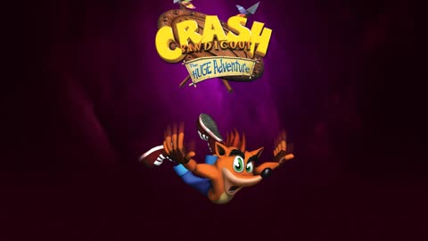 Opening Screen - Crash bandicoot XS (The huge adventure)
