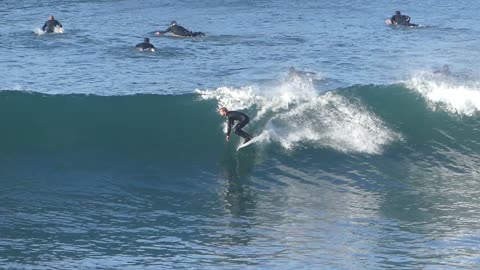Surfing Encinitas CA