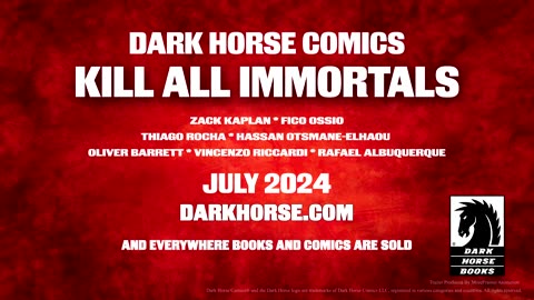 Kill All Immortals Trailer - Dark Horse Comics