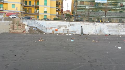 Zeus at Herculaneum Beach in Italy