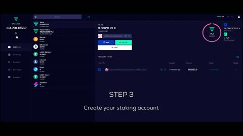 How to stake and swap on Velas 3.0