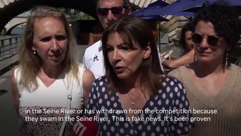 Paris mayor denies Seine River is polluted and denounces ‘fake news’