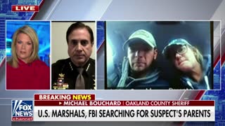 Oakland County Sheriff Michael Bouchard gives an update on the manhunt for the Michigan school shooter's parents