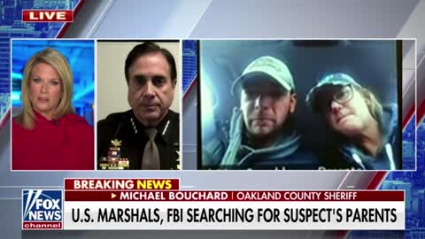 Oakland County Sheriff Michael Bouchard gives an update on the manhunt for the Michigan school shooter's parents