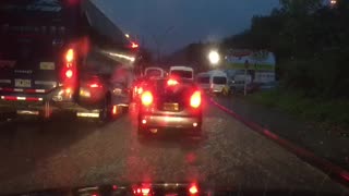 Fuerte tormenta se registra en la tarde de este jueves en Bucaramanga