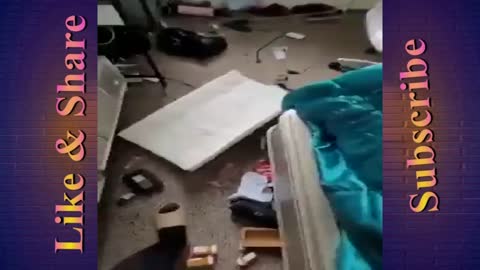 A 12 year old boy destroyed his house because his mother took away his phone.