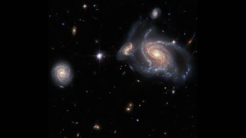 Hubble Telescope Views a Vast Galactic Neighborhood