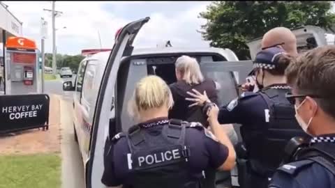 In Queensland, Australia, Woman Arrested For Not Showing Vaccination Status At A Café!!!