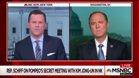 Adam Schiff Says Secret North Korea Meeting Is ‘Good News For Diplomacy’