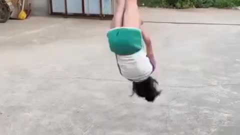 #stunt girl #India #viral