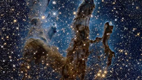 Hubble and Webb: The Pillars of Creation