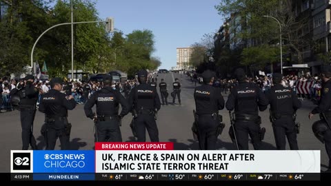 Britain, France, and Spain on alert after Islamic State terror threat