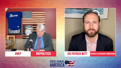 (R) Patrick Witt-Candidate Ga Insurance Commissioner Joins #BKP Politics!