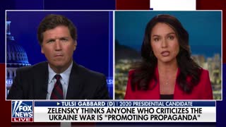 Tulsi Gabbard reacts to being blacklisted by the Ukrainian government