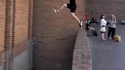 He is very intelligent man and beautiful jump