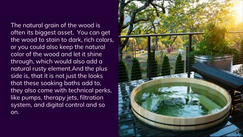 Things to keep in mind when Buying a Wooden Bath Tub