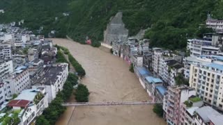 La ciudad china de Wuhan, en alerta roja por posibles inundaciones
