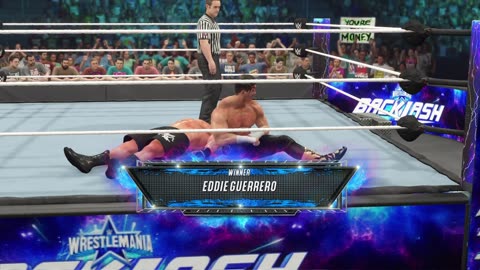 WWE 2K23 Eddie guerero vs Brock Lesnar wrestlemania