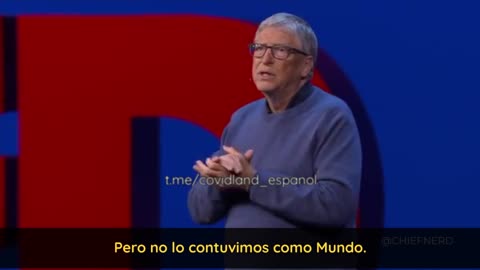 Bill Gates presenta el equipo de cuarentena pandémica global en TED 2022