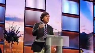 Tucker Preaches Christianity in Canada