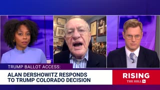 Alan Dershowitz & Briahna Joy Gray BATTLE Over Israel-Palestine; Trump Lawyer REACTS To Colorado