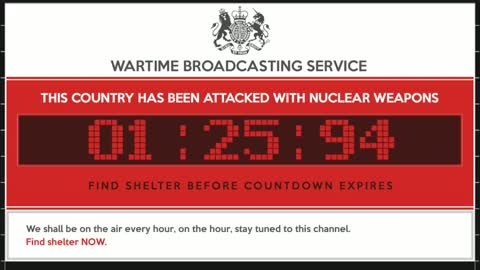 UK Nuclear Attack Warning!!