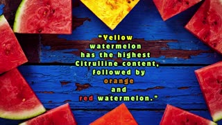 WHAT IS CITRULLINE? For Health Found in Watermelon