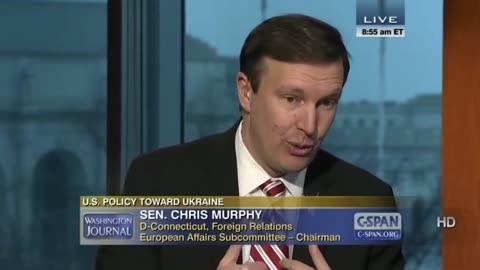 Sen. Chris Murphy 02.25.2014 discussing the U.S. overthrowing Ukraine's government