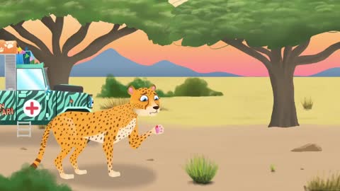 Asha The Cheetah | Dr Poppy on Safari | Animal Cartoons for Children