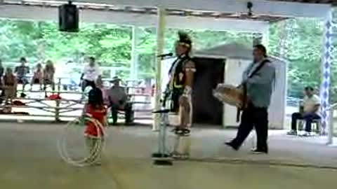 Dancer at 2008 Choctaw Fair